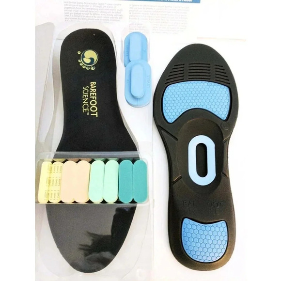 Barefoot Science Insoles  Full 5 Step Foot Strength System Men Size L 10 - 11.5 - Picture 2 of 6